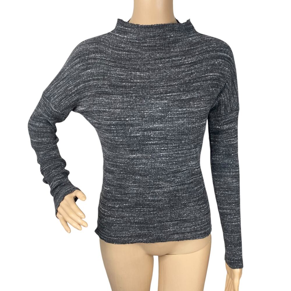 Women's Gray Turtleneck Sweater